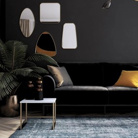 Fekete kinyitható kanapé 217 cm Adley - CosmoLiving by Cosmopolitan