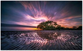 Fotótapéták 416x254 Gyönyörű lila tájkép