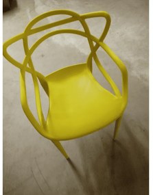 AKCIÓ Világossárga műanyag szék KATO II. osztály