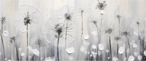 Kép - Pitypang, festés (120x50 cm)
