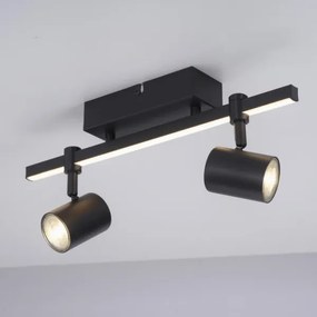 Paul Neuhaus 6524-18 - LED spotlámpa BARIK 2xGU10/4,5W/230V + LED/5W