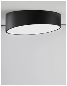 Nova Luce mennyezeti lámpa, fekete, 3000K melegfehér, beépített LED, 1x30W, 2280 lm, 9111261