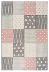 Toys Pink rózsaszín, kültérre is alkalmas gyerekszőnyeg, 120 x 170 cm - Universal