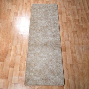 Szegett szőnyeg 70x200 cm – Világos beige egyszínű
