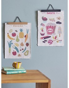 Gyerek kép készlet 2 db-os 26x35 cm Papio – Bloomingville Mini