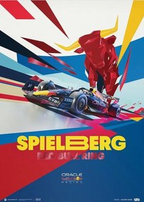 Művészeti nyomat Oracle Red Bull Racing - Austrian Grand Prix - 2022, Automobilist