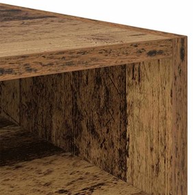 Éjjeli asztal 2 pcs Régi fa 40 x 40 x 50 cm Faanyag