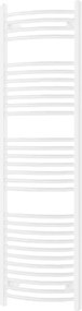 Íves törölközőszárító radiátor 1600x500 mm fehér