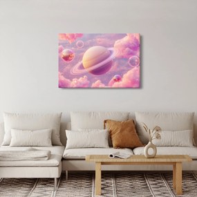 Kép - Rózsaszín bolygó (90x60 cm)