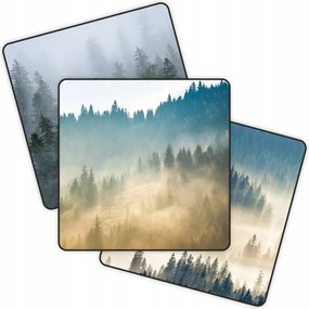 Prémium 3D fotótapéta Nappali Hálószoba Erdő A Ködben Kollekció B 294 x 260 cm