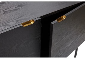 Norm fekete kőrisfa komód - Hübsch
