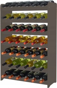 Bortartó állvány fa palacktartó állvány bortartó állvány Fenyő 42 palack