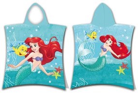 Türkiz frottír gyerek fürdőköpeny Ariel Friends – Jerry Fabrics