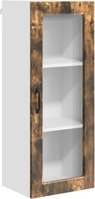 vidaXL Konyhaszekrény polcokkal Füstölt tölgy 40 x 31 x 100 cm Faanyag