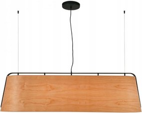 Faro Stood függeszték 5xE27 fekete cseresznyefa díszítéssel 200cm