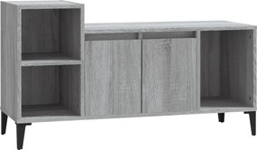 vidaXL szürke sonoma színű szerelt fa TV-szekrény 100x35x55 cm
