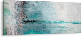 Kép - Absztrakt olajfestmény (120x50 cm)