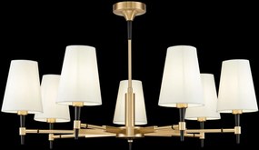 Maytoni klasszikus csillár zaragoza fehér sárgaréz myh001cl-07bs