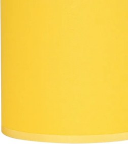 BRILAGI - LED fali lámpa NUBILA WOOD 1xE27/25W/230V + LED/3W tölgy/fekete/sárga