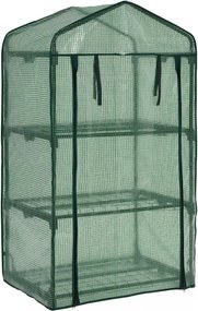 háromszintes mini melegház 69 x 49 x 125 cm