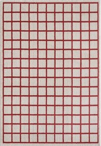 Piros-bézs szőnyeg 160x230 cm Picnic – ESTE