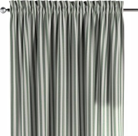 Dekoria Csatornafüggöny frufruval 1 db 130x245cm zöld árnyalatok