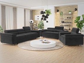 Ülőgarnitúra 3+2+1 Terazuro 3+2+1 (fekete) . 1105850