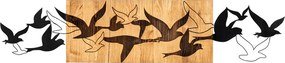 Albatros fém fali dekoráció, 111×25 cm