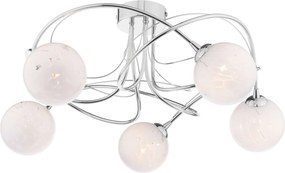 Dar Lighting modern mennyezeti lámpa onawa csiszolt króm darona5450-17