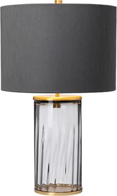 Quintiesse RENO QN-RENO-SMOKE-AB Asztali lámpa 1x60W/E27