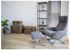 Vita Shelf fekete könyvespolc, 51 x 170 cm - House Nordic