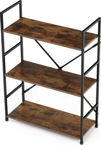 Regál, mdf, hnědá, GD-223 OLW