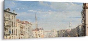 Kép - Richard Parkes Bonington, The Grand Canal, reprodukciók (120x50 cm)
