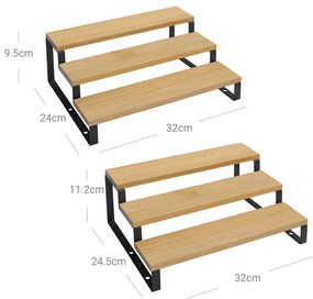 3 szintes állítható fűszertartó