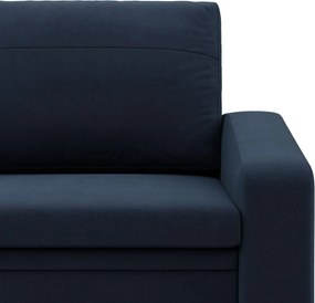 Vertico fekvőfotel, 90 cm széles, fonott, kék