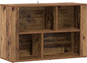 vidaXL Széf Öreg fa 80 x 30 x 53 cm Faanyag