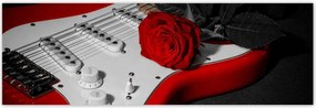 Poszterek 200x66 Rózsa Elektromos gitár