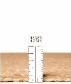 Natúr színű kétoldalas-kézi szövésű juta szőnyeg 160x230 cm Braided – Hanse Home