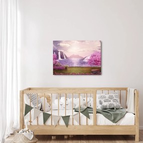Tó képe (70x50 cm)
