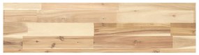 kezeletlen tömör akácfa függőpolc 100 x 20 x 4 cm