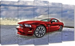 Vászonkép 150x95 Piros Ford Mustang