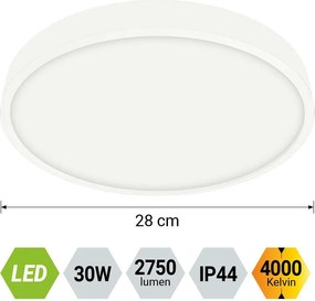 Mennyezeti Lámpa Fehér Lenys EMITHOR 49051