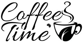 Gario Falmatrica Coffee Time Szín: Fekete-Matt, Méret: 100 x 50 cm