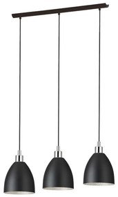 Eglo 39497 - Csillár zsinóron MAREPERLA 3xE27/60W/230V
