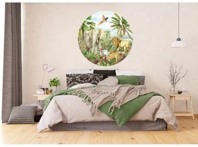 Kör alakú fotótapéta Jungle 125 x 125 cm, 2részből álló