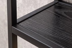 Design fali polc Maille 91 cm fekete kőris