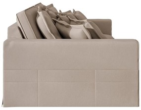 Világosbarna kanapé 236 cm Nora – Ropez