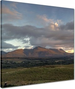 Vászonkép 40x40 Felhők a hegyekben