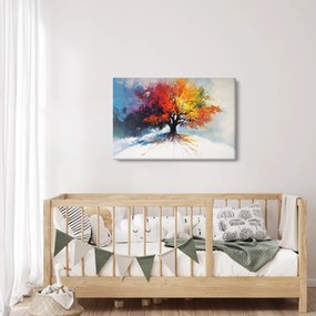 Kép - Színes fa (90x60 cm)