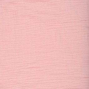 Rózsaszín muszlin gyerek takaró 75x75 cm – Bébé Douceur